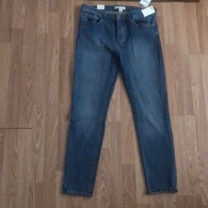 Fitted jeans dark wash jeans